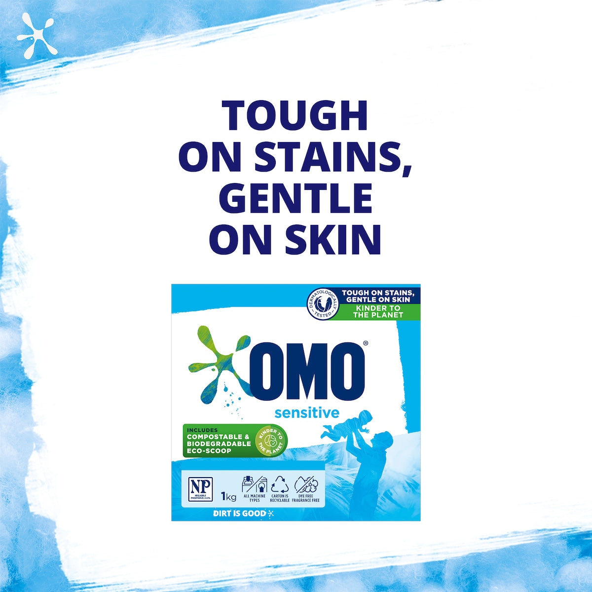 Omo Sensitive Washing Powder 1 Kg