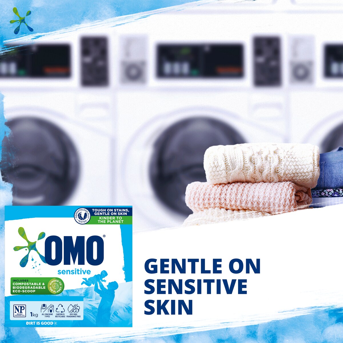 Omo Sensitive Washing Powder 1 Kg