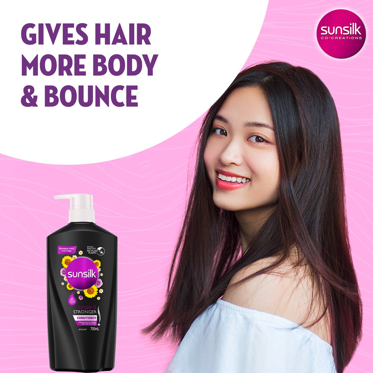 Sunsilk Conditioner Longer & Stronger 700mL