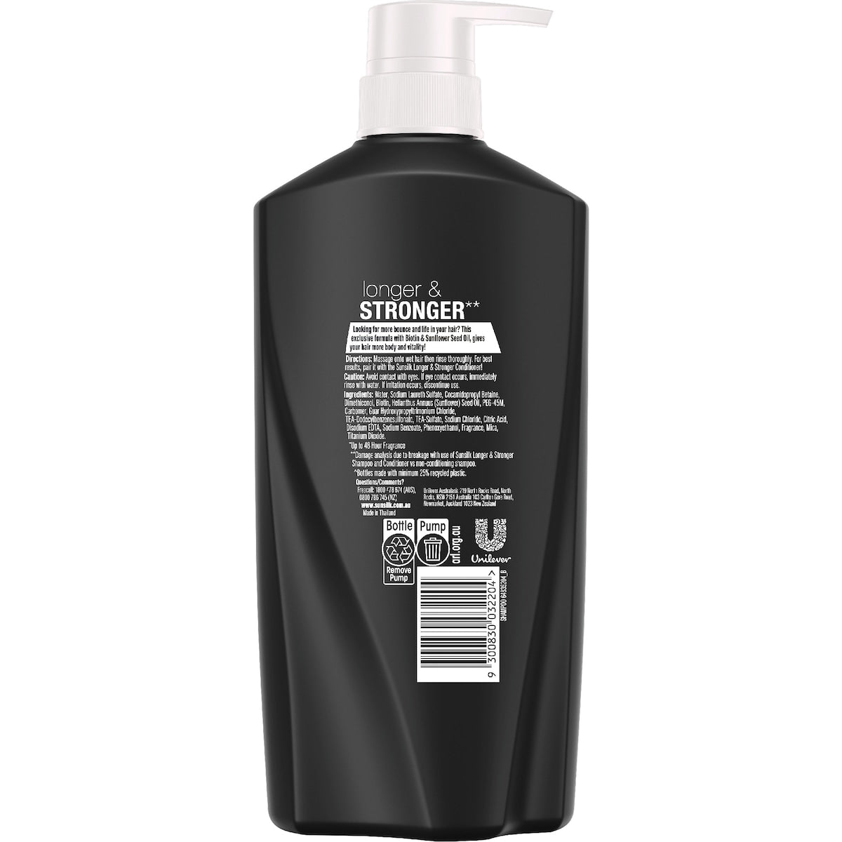Sunsilk Shampoo Longer & Stronger 700ml
