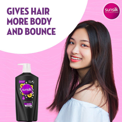 Sunsilk Shampoo Longer & Stronger 700 Ml