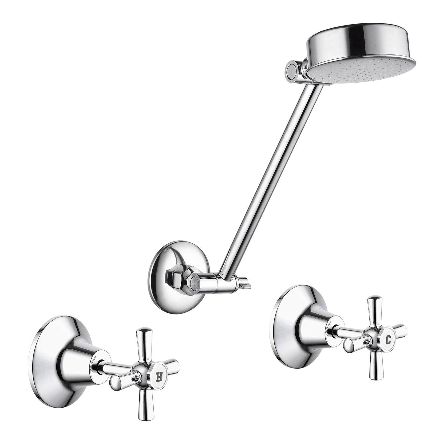 Estilo Chrome Jumper Valve Shower Set - 9L/min - 3 Star