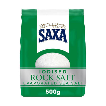 Saxa Iodised Rock Salt Refill - 500g