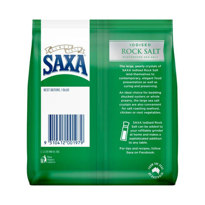 Saxa Iodised Rock Salt Refill - 500g