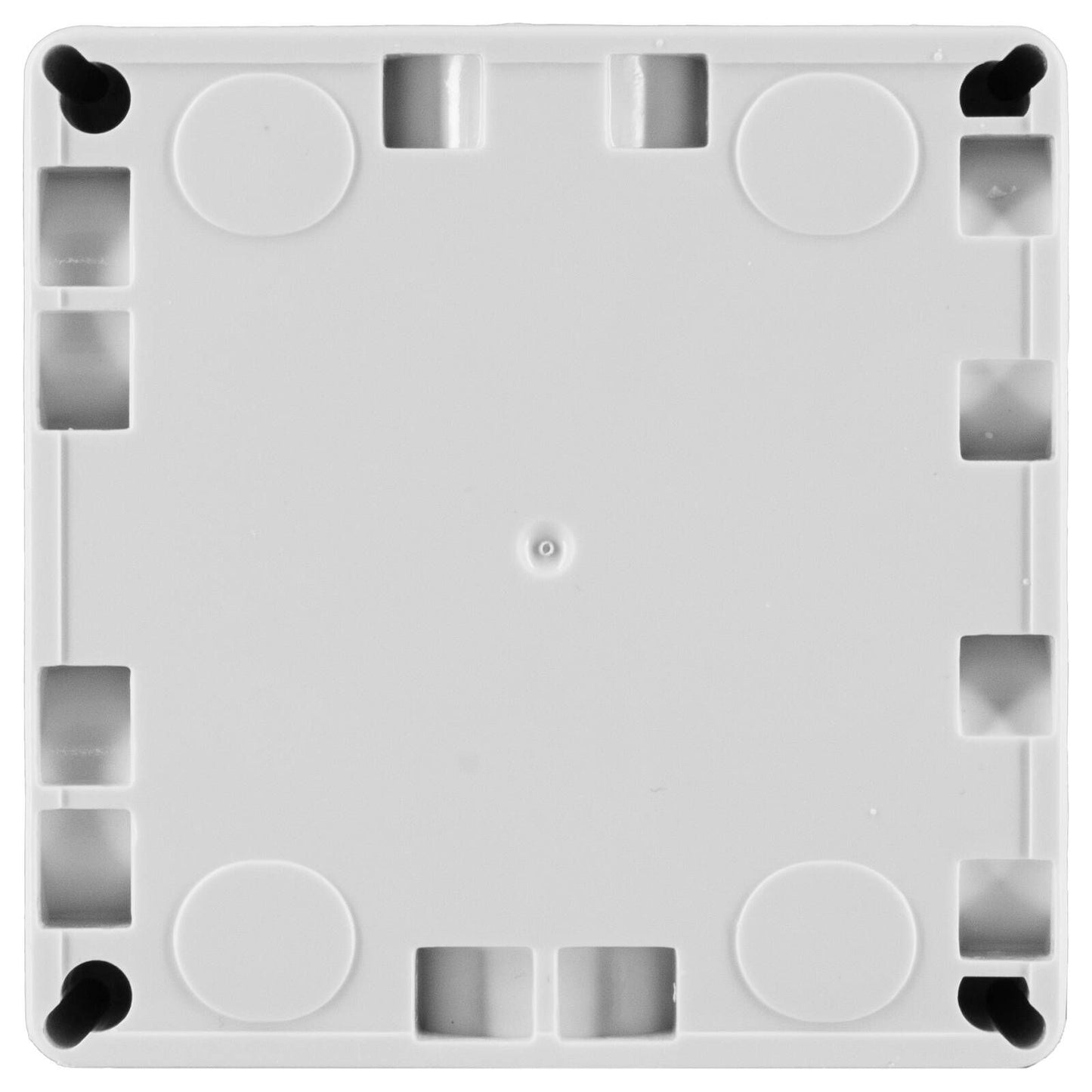 DETA IP66 Weatherproof Double Pole Isolator - 20A - 85 x 85 x 70mm - White