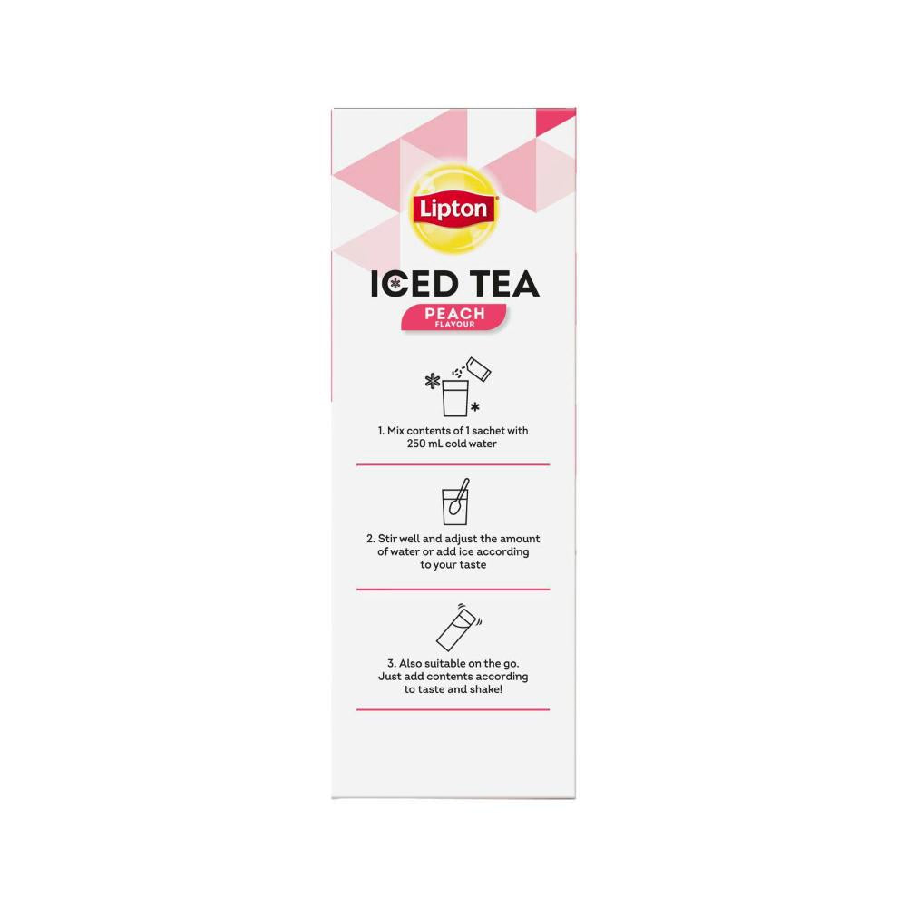 Lipton Peach Iced Tea Sachets - 20 pack