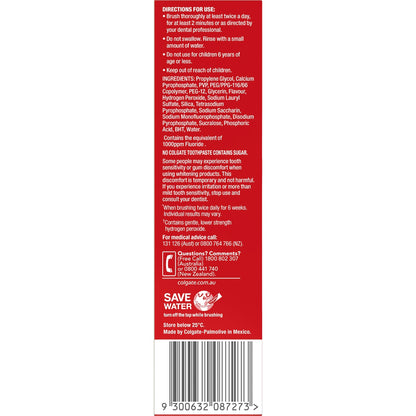 Colgate Optic White Teeth Whitening Toothpaste High Impact 85g