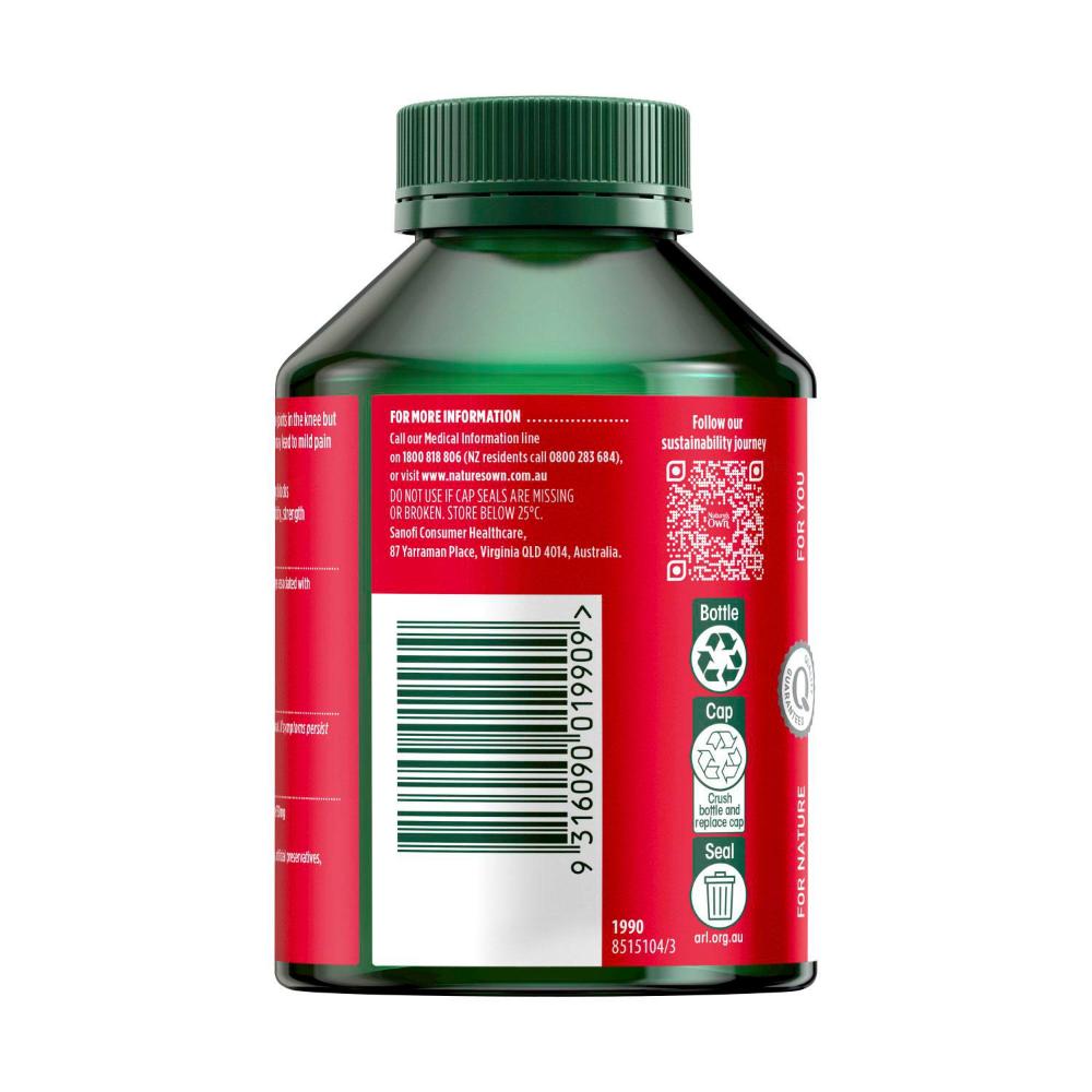 Nature's Own Glucosamine Sulfate & Chondroitin Joints Tablets - 200 pack