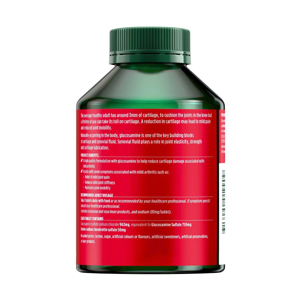 Nature's Own Glucosamine Sulfate & Chondroitin Joints Tablets - 200 pack