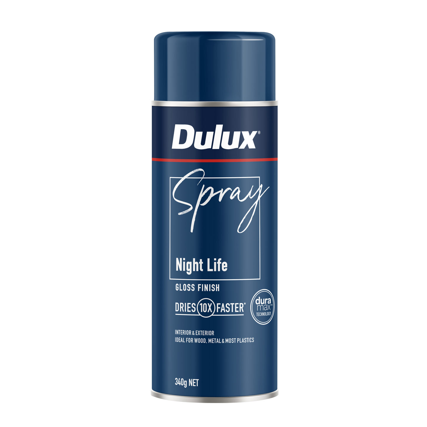 Dulux Spray Paint - 340g - Gloss Night Life
