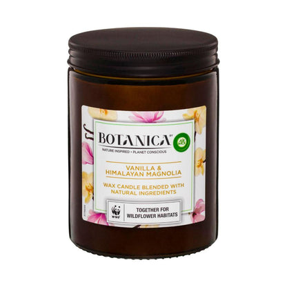 Botanica By Air Wick Scented Candle Vanilla & Himalayan Magnolia - 1 each