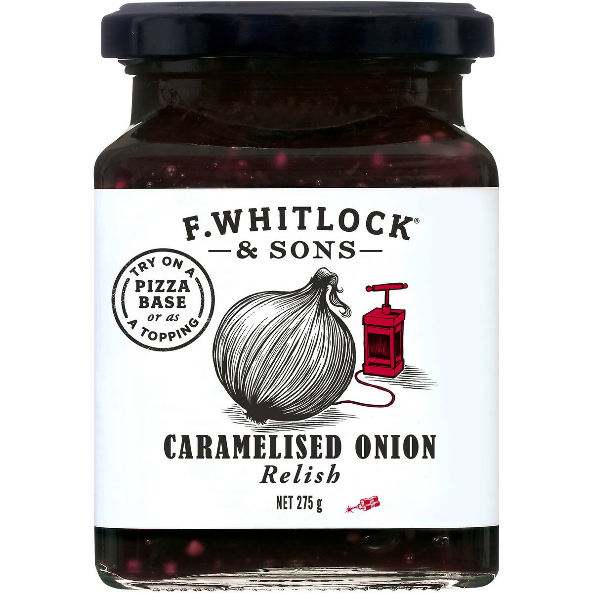 F.whitlock & Sons Caramelised Onion Relish 275g