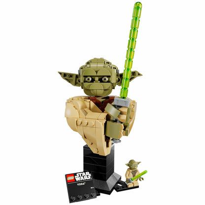 LEGO Star Wars Yoda Bust 75438 399-Piece Collectible Set
