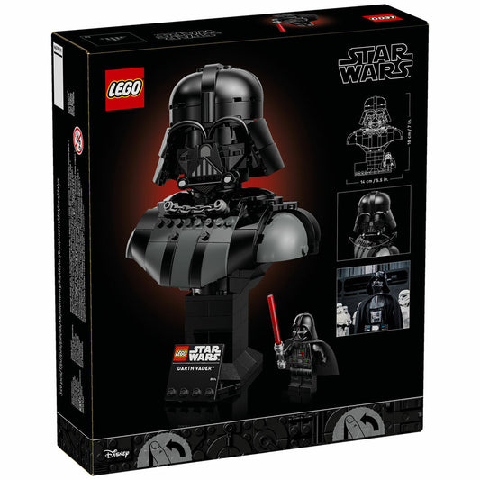LEGO Star Wars Darth Vader Bust 75439 18+ 18cm Collectible Display