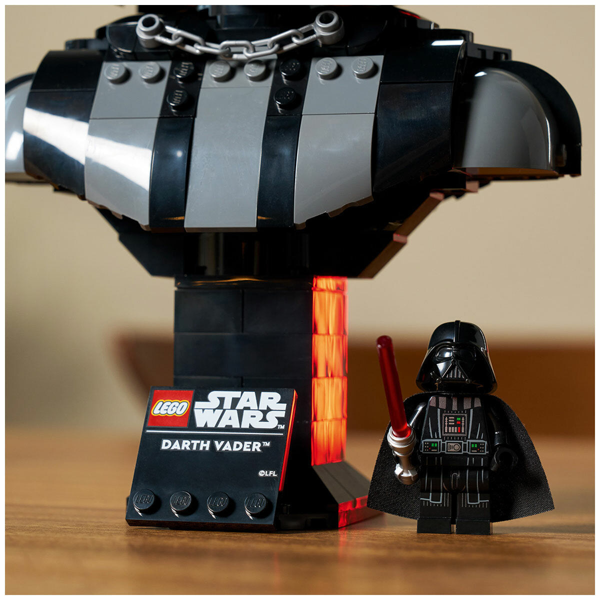 LEGO Star Wars Darth Vader Bust 75439 18+ 18cm Collectible Display