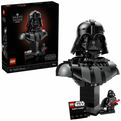 LEGO Star Wars Darth Vader Bust 75439 18+ 18cm Collectible Display