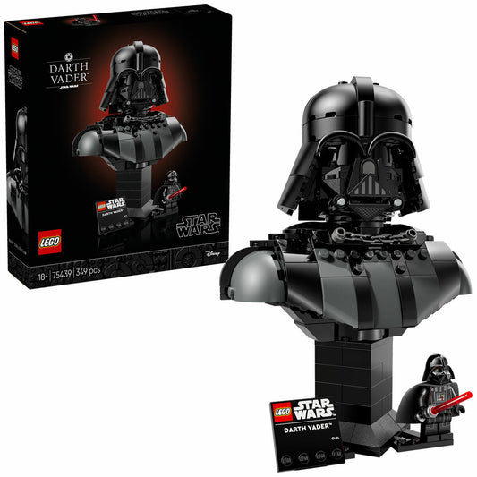 LEGO Star Wars Darth Vader Bust 75439 18+ 18cm Collectible Display