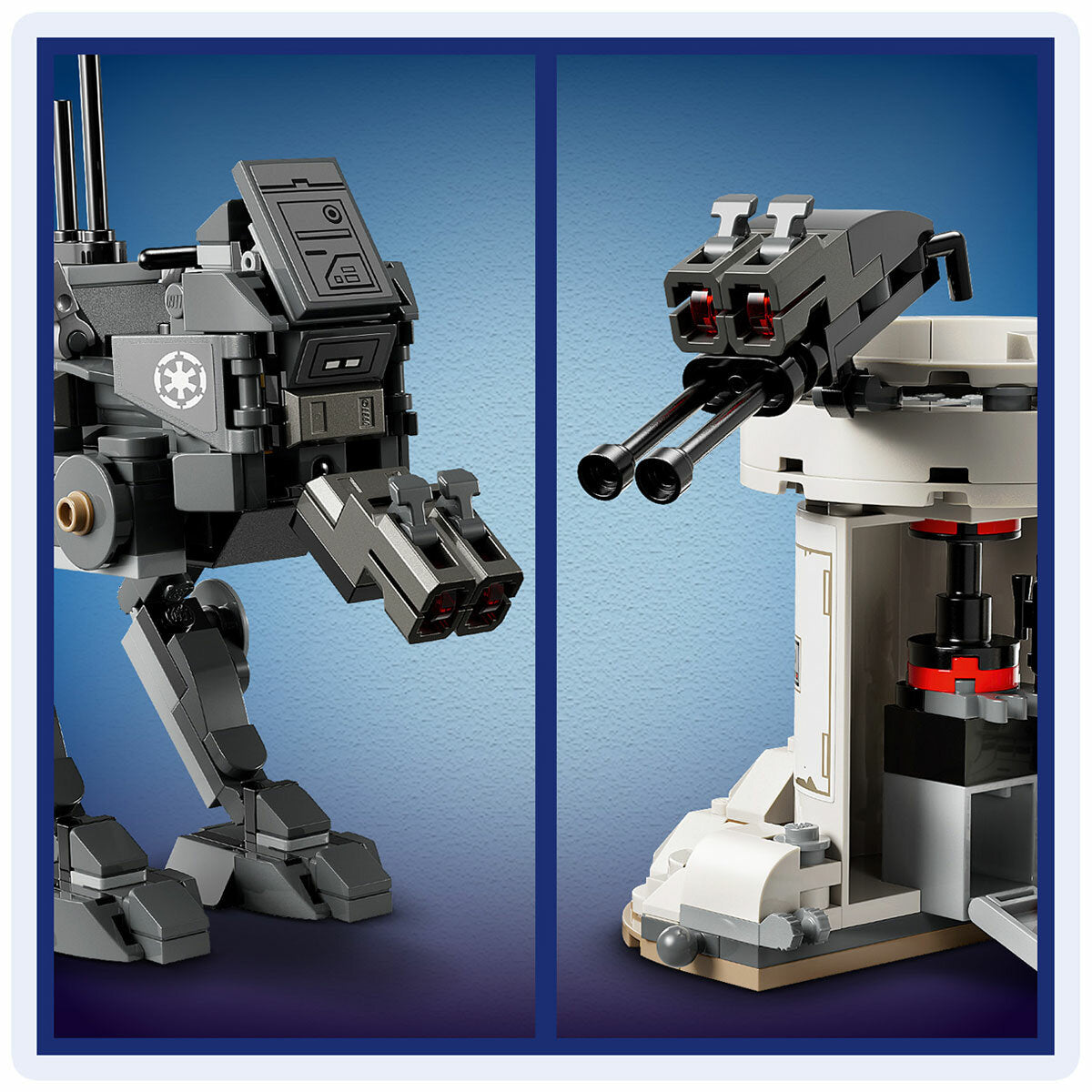 LEGO Star Wars AT-RT Attack 75444 Posable Walker Toy Set