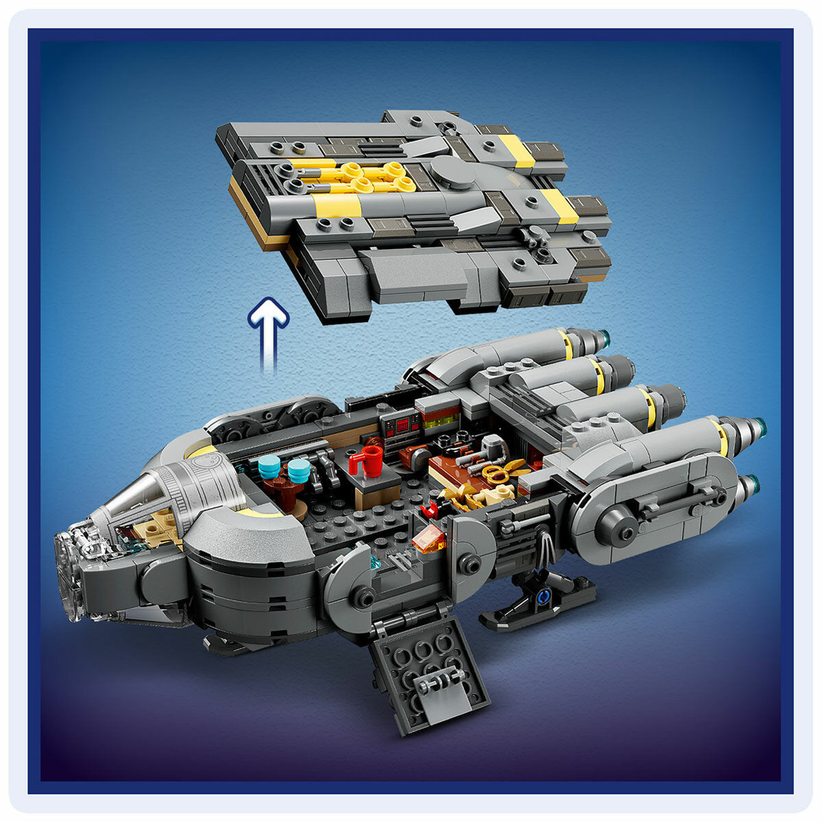 LEGO Star Wars Anzellan Starship 75445 701 Pieces for 9+ Kids
