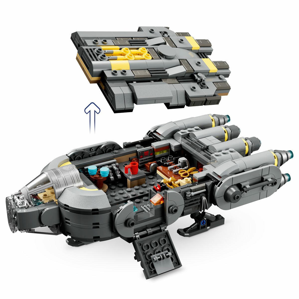 LEGO Star Wars Anzellan Starship 75445 701 Pieces for 9+ Kids