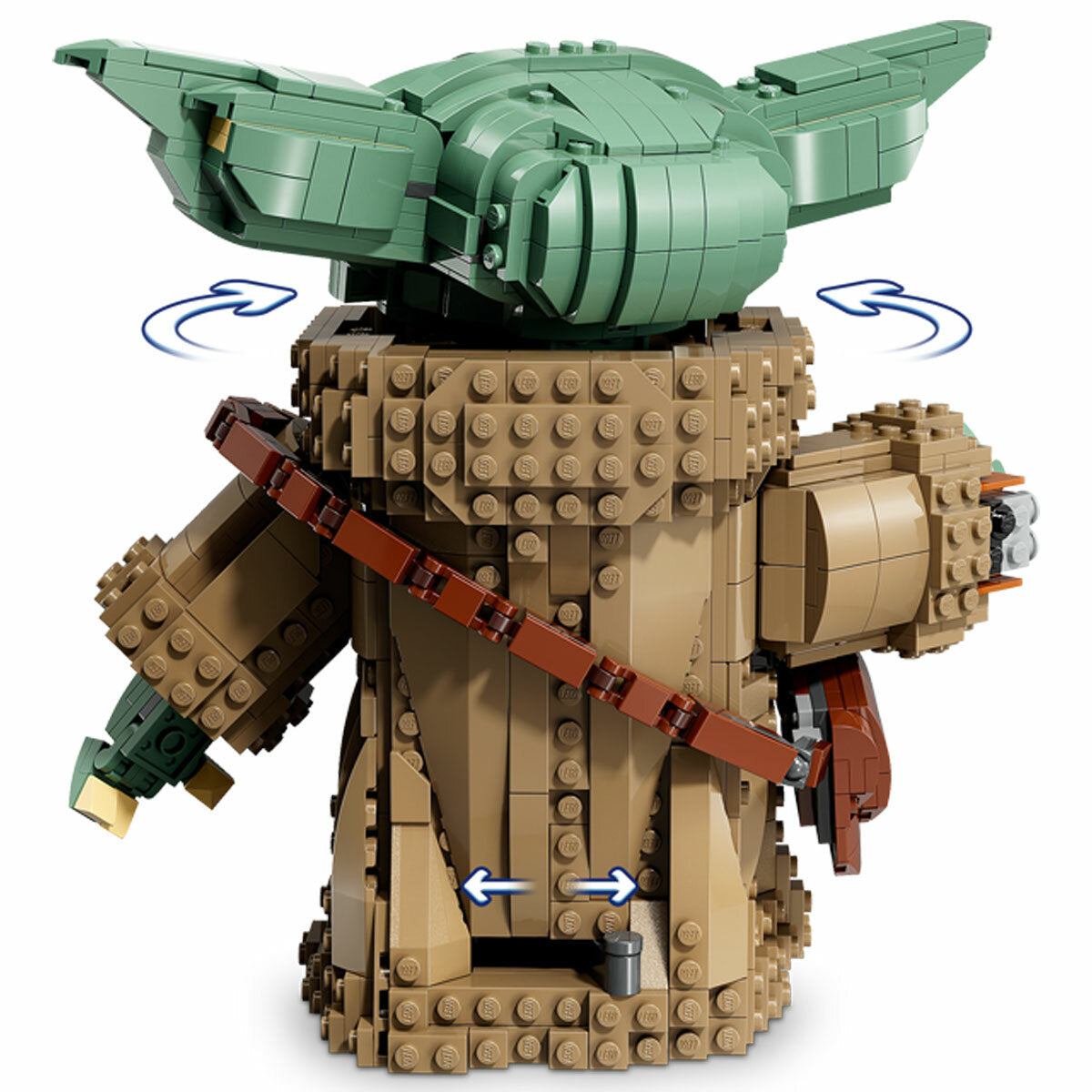 LEGO Star Wars Grogu Mandalorian Apprentice 75446 1200-Piece Posable