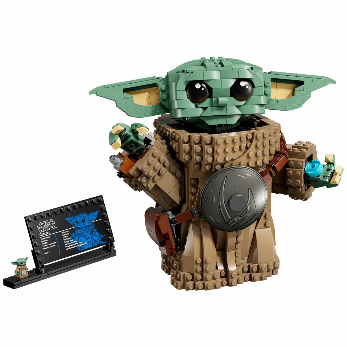 LEGO Star Wars Grogu Mandalorian Apprentice 75446 1200-Piece Posable