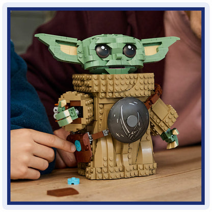 LEGO Star Wars Grogu Mandalorian Apprentice 75446 1200-Piece Posable