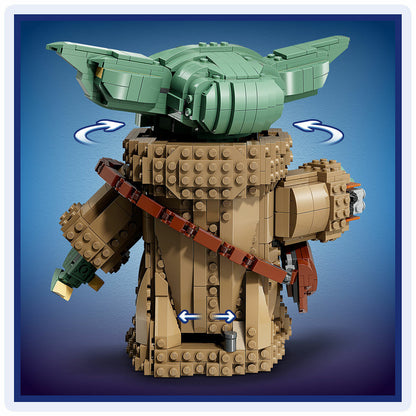 LEGO Star Wars Grogu Mandalorian Apprentice 75446 1200-Piece Posable