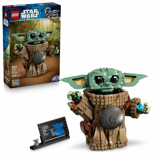 LEGO Star Wars Grogu Mandalorian Apprentice 75446 1200-Piece Posable