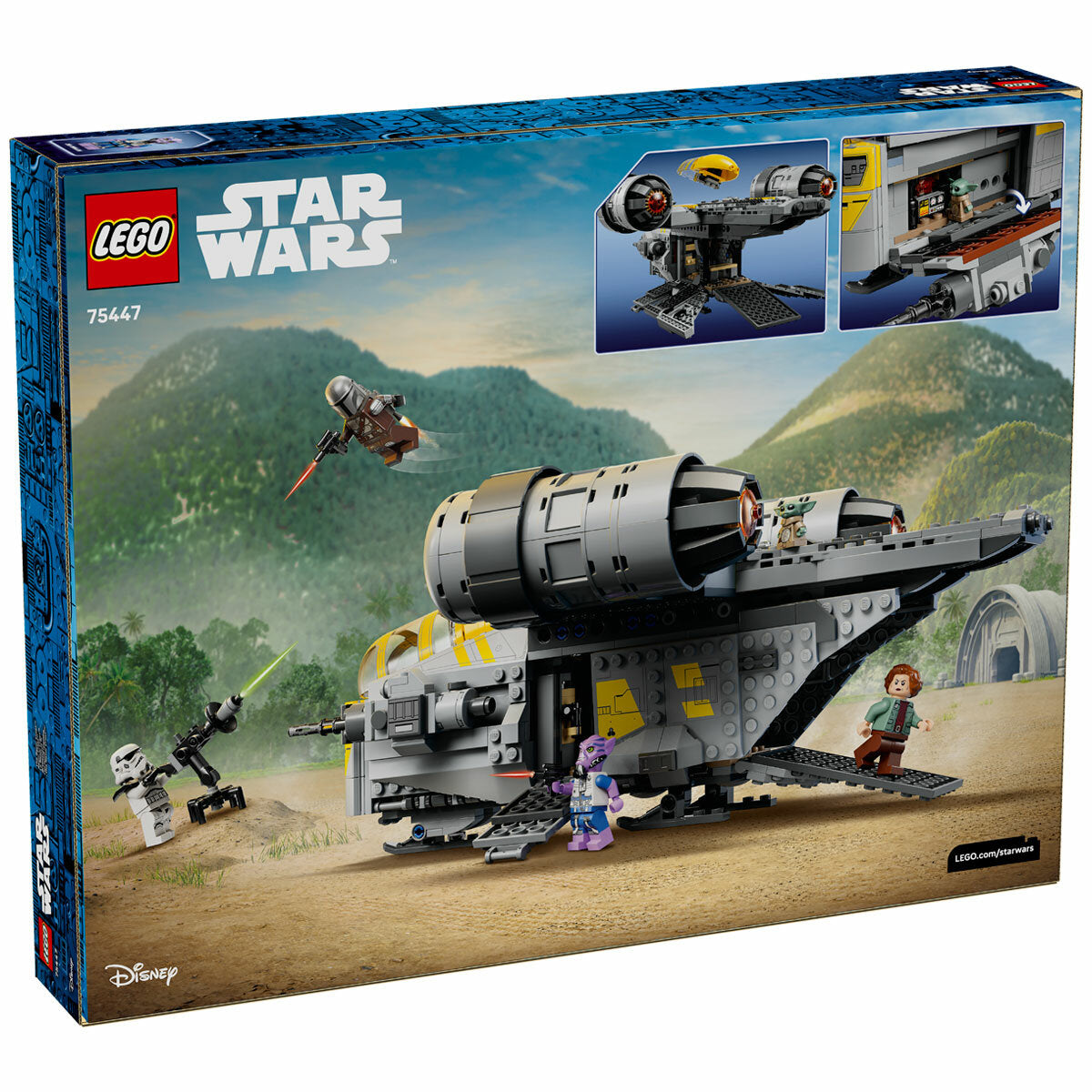 LEGO Star Wars The Razor Crest 75447 930-Piece Building Set for Kids, 10+