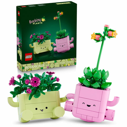 Lego Botanicals Rocking Plants 253-Piece Playful Plant Set 11506