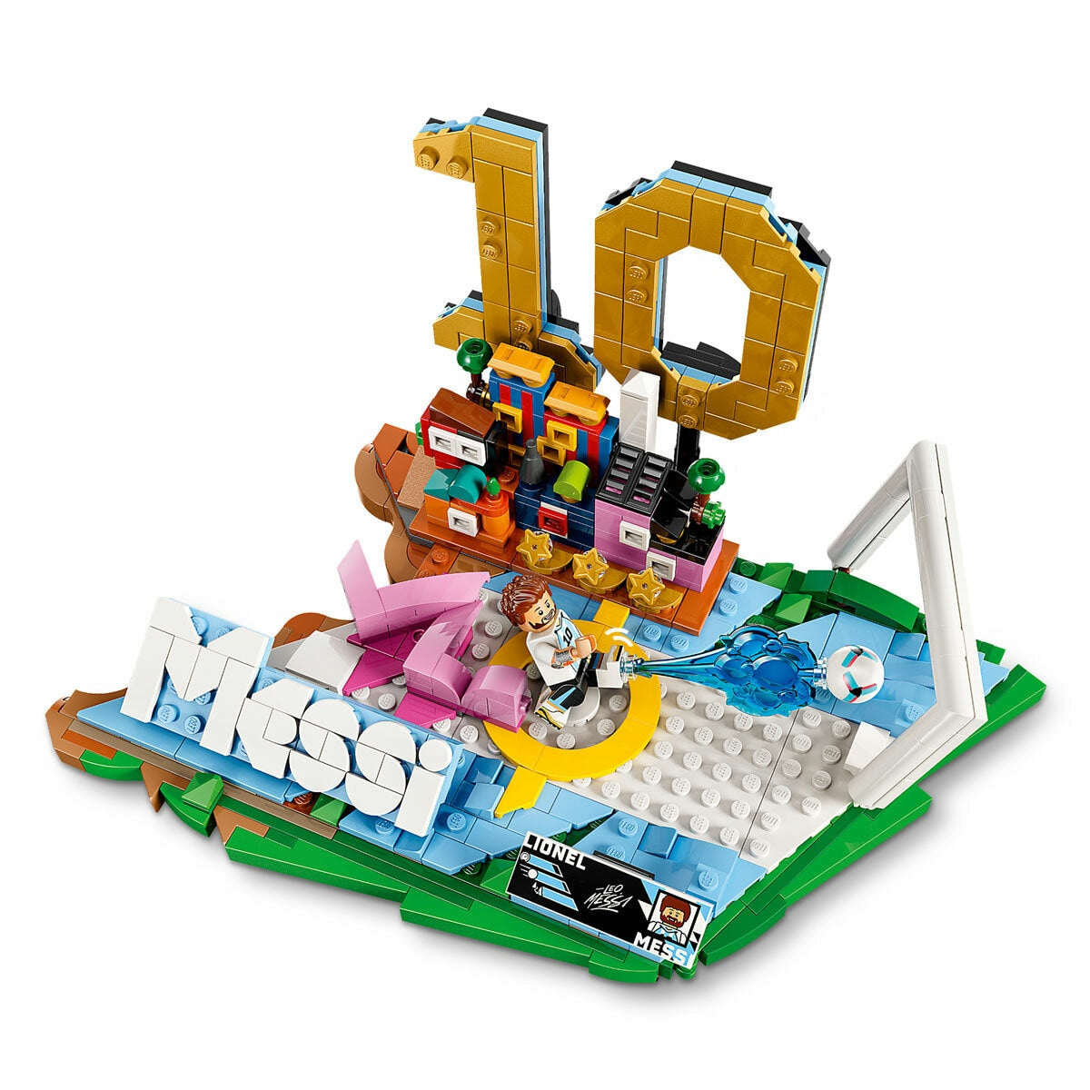 Lego Editions Lionel Messi Football Highlights 500-Piece Set 43011