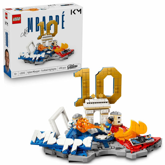 Lego Editions Football Highlights Kylian Mbappé , 43013 490 Pieces