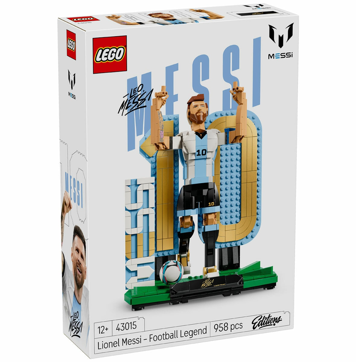 Lego Lionel Messi Football Legend Set 958-Piece 12+ 43015