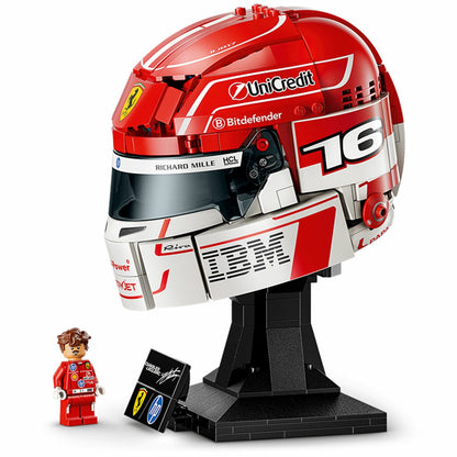 LEGO Scuderia Ferrari Charles Leclerc Helmet 43014 Rosso Monaco 886 Pieces