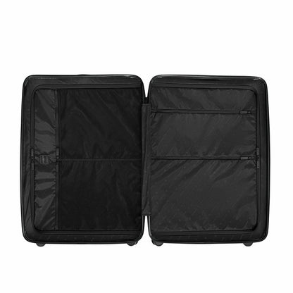 Globite 2-Piece Luggage Set with 4 Packing Cubes Black Polycarbonate