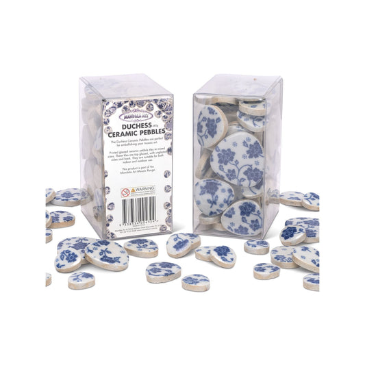 Mandala Art Duchess Ceramic Mosaic Pebbles - Mixed Size