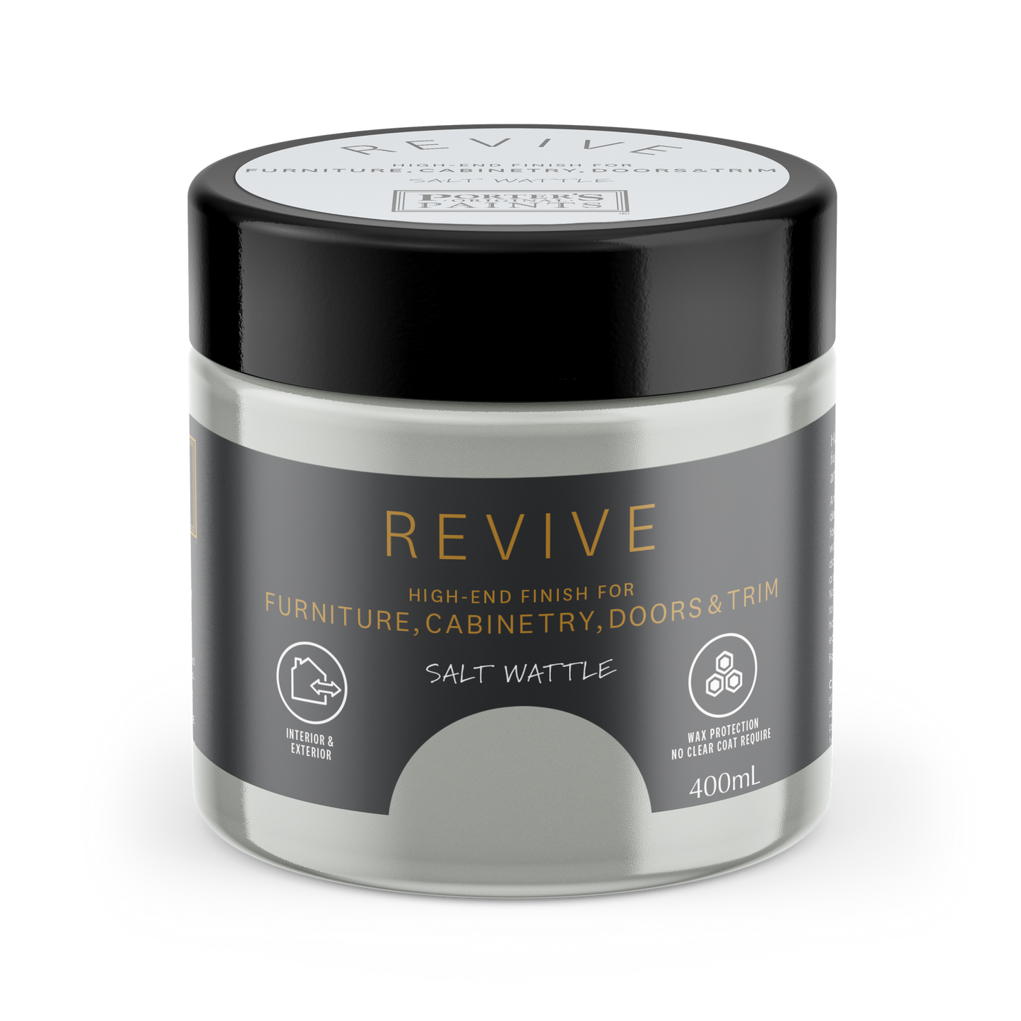 Porters Revive Furniture Paint - 400ml - Salt Wattle