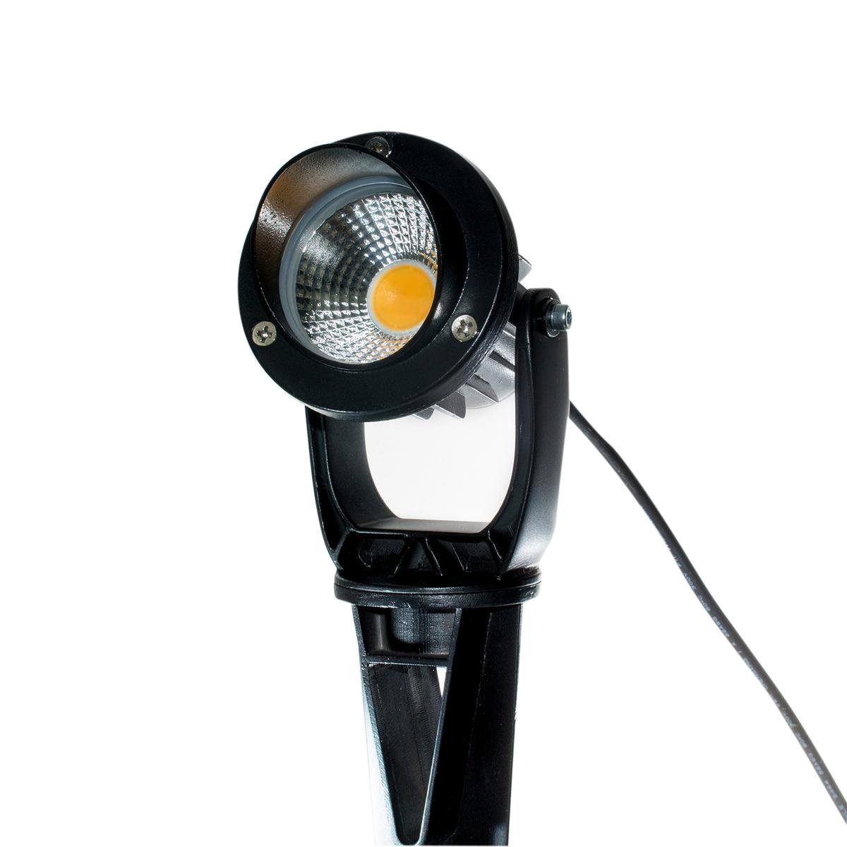Holman 75mm Warm White Spotlight - 7W - Waterproof - DIY Friendly