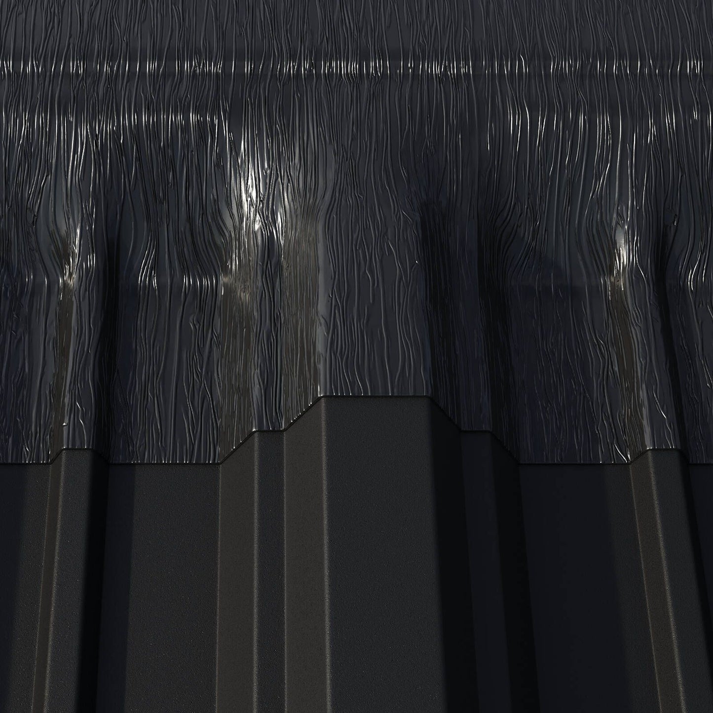 Smartform Black Lead Free Flashing - 200mm x 5m