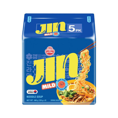 Ottogi Jin Ramen Mild 5x120g - 600g