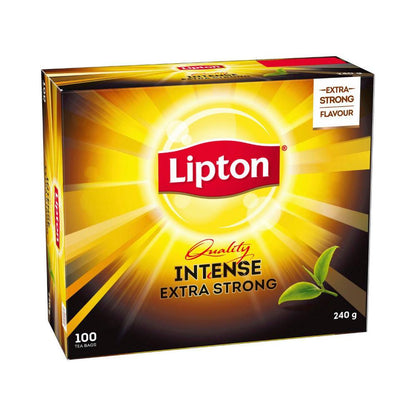 Lipton Intense Extra Strong Black Tea Bags - 100 pack