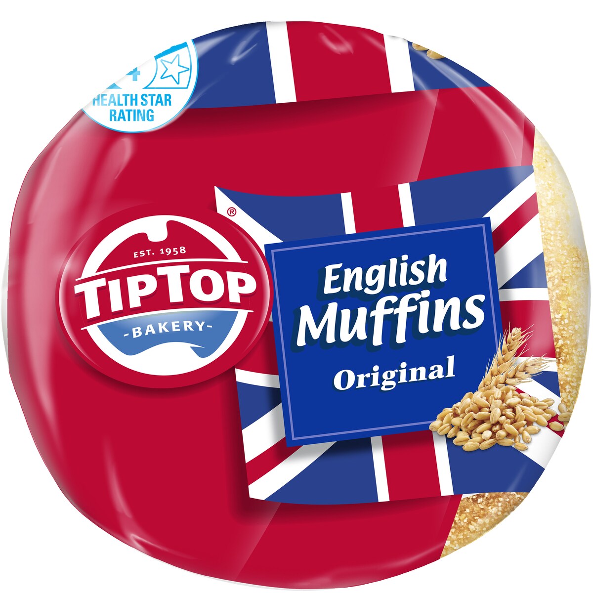 Tip Top English Muffins Original Bakery 6 Pack