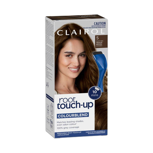 Clairol Root Touch Up Permanent Hair Colour - 5 Medium Brown - 1 pack