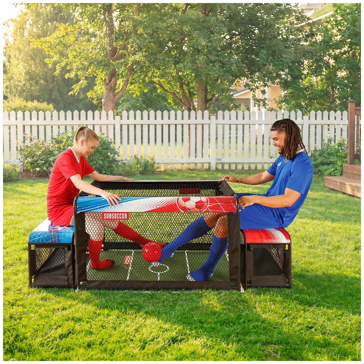 Subsoccer Compact C3 Bench Soccer Game SSC001 Multi-Colour Steel