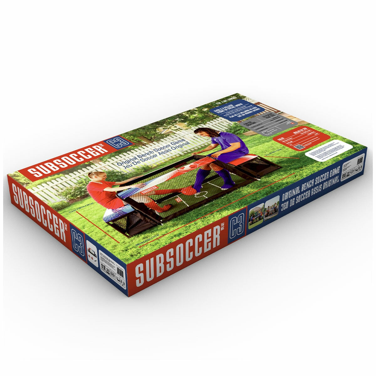 Subsoccer Compact C3 Bench Soccer Game SSC001 Multi-Colour Steel