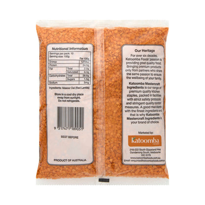 Katoomba Red Lentils - 1kg