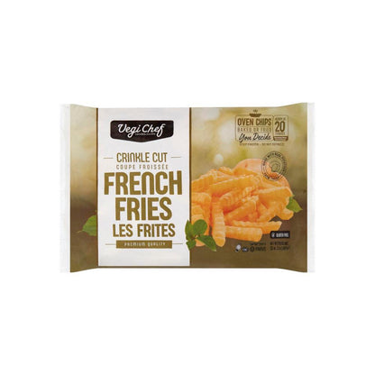 Vegi Chef Crinkle French Fries - 907g