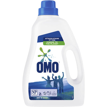 Omo Active Clean Laundry Liquid Detergent 2l