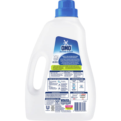 Omo Active Clean Laundry Liquid 2l